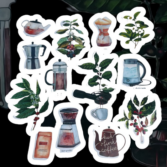 Coffee Lovers Stickers