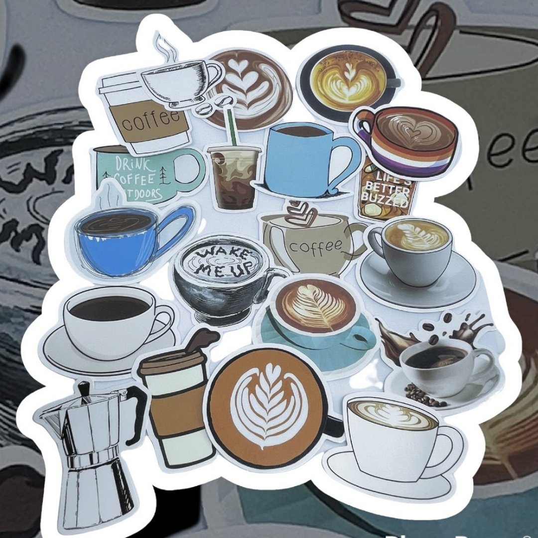 COFFEE LOVERS' Sticker | Spreadshirt